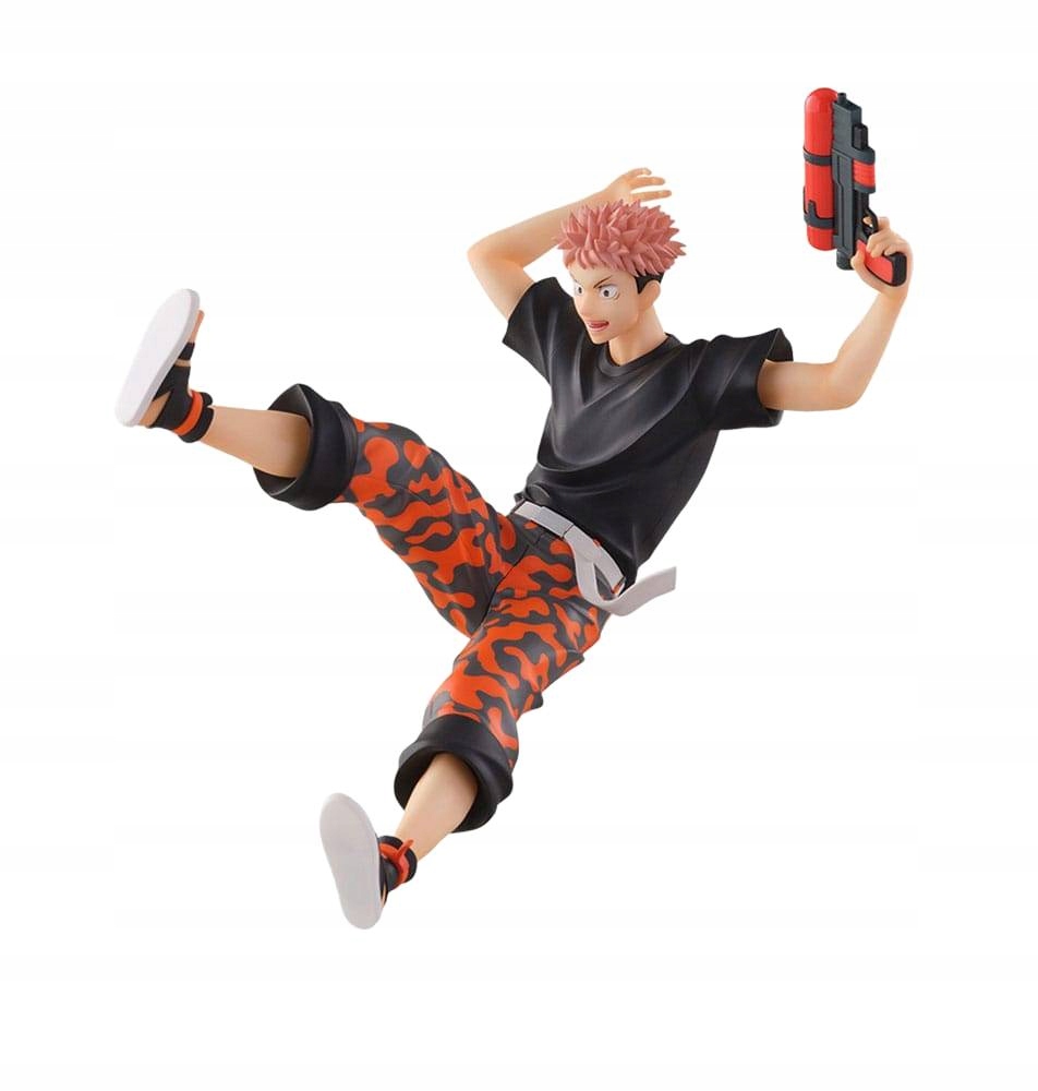 Jujutsu Kaisen Splash×Battle Pvc socha Yuji Itadori 17 cm Furyu akční figurka