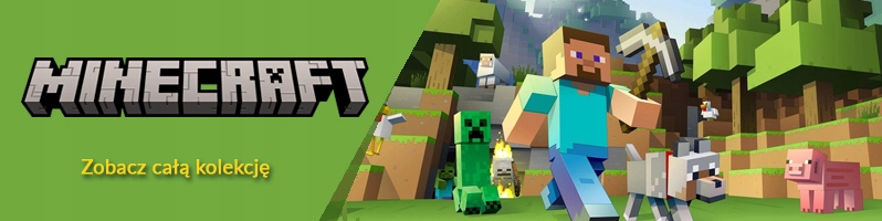 Koc dziecięcy lekki kocyk 100x150 gra komputerowa Minecraft świat kreatywny Marka Halantex