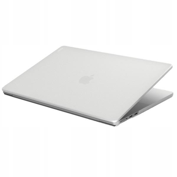pouzdro Uniq Claro pro MacBook Air 15" (2023-2024) průhledný holubí matné