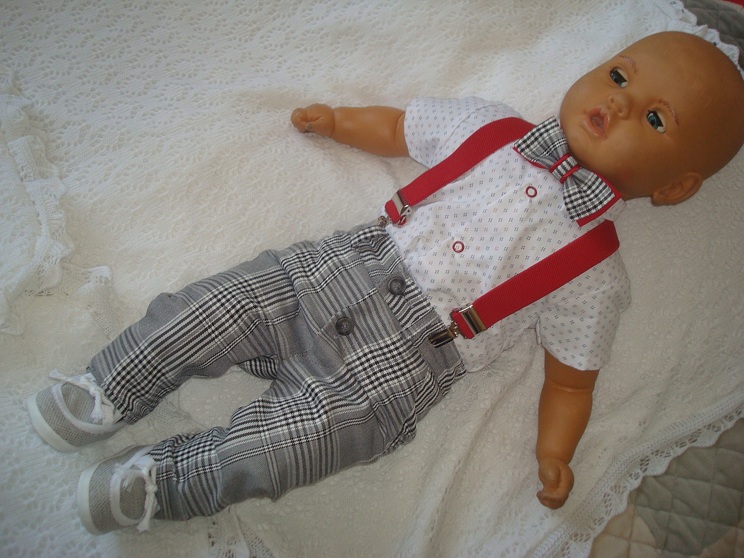 KRATECZKA KOMPLET LATO UBRANKO /CHRZTU /WESELE/ 68 Marka bez marki