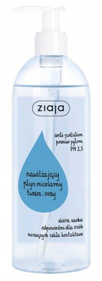 

Ziaja nawilżający płyn micelarny twarz oczy