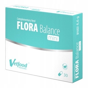 Vetfood Flora Balance mini probiotyk dla kota 2x30 kapsułek