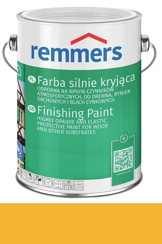Remmers Deckfarbe barva na dřevo 0,75L Zlatožlutá