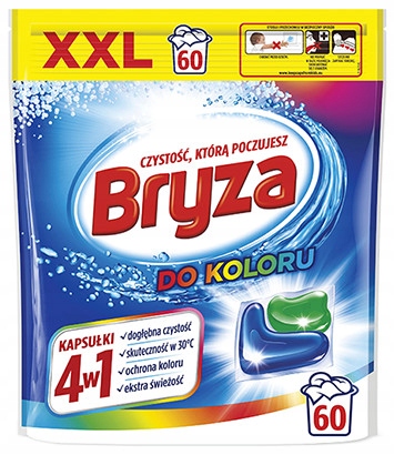 Levně Bryza Kapsle na praní 4v1, barva 60 kusů