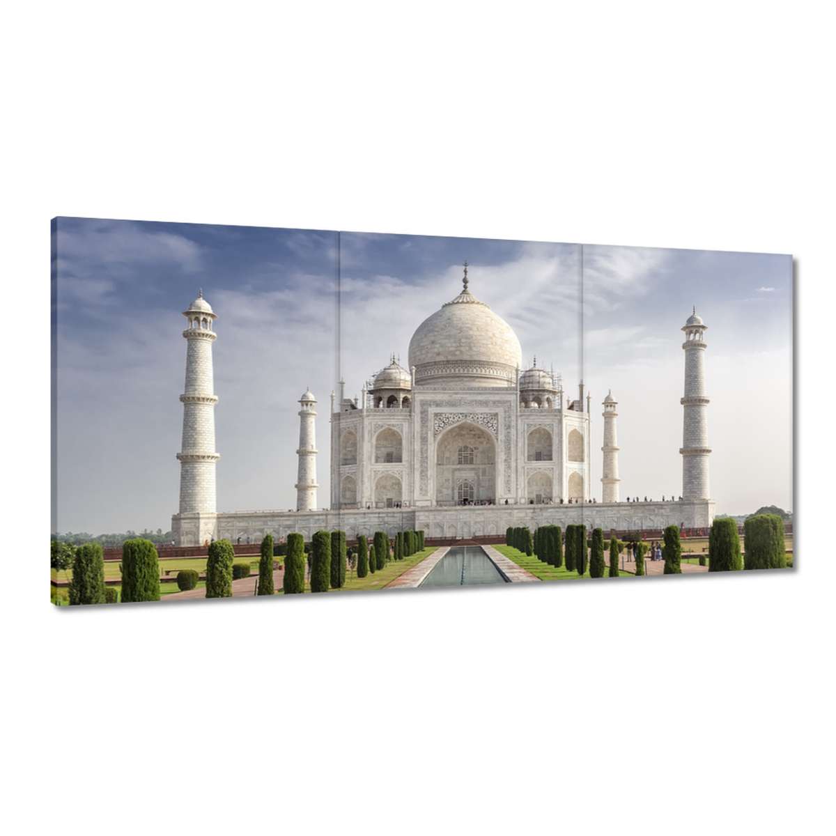 Obrazy 180x90 Historický Taj-Mahal