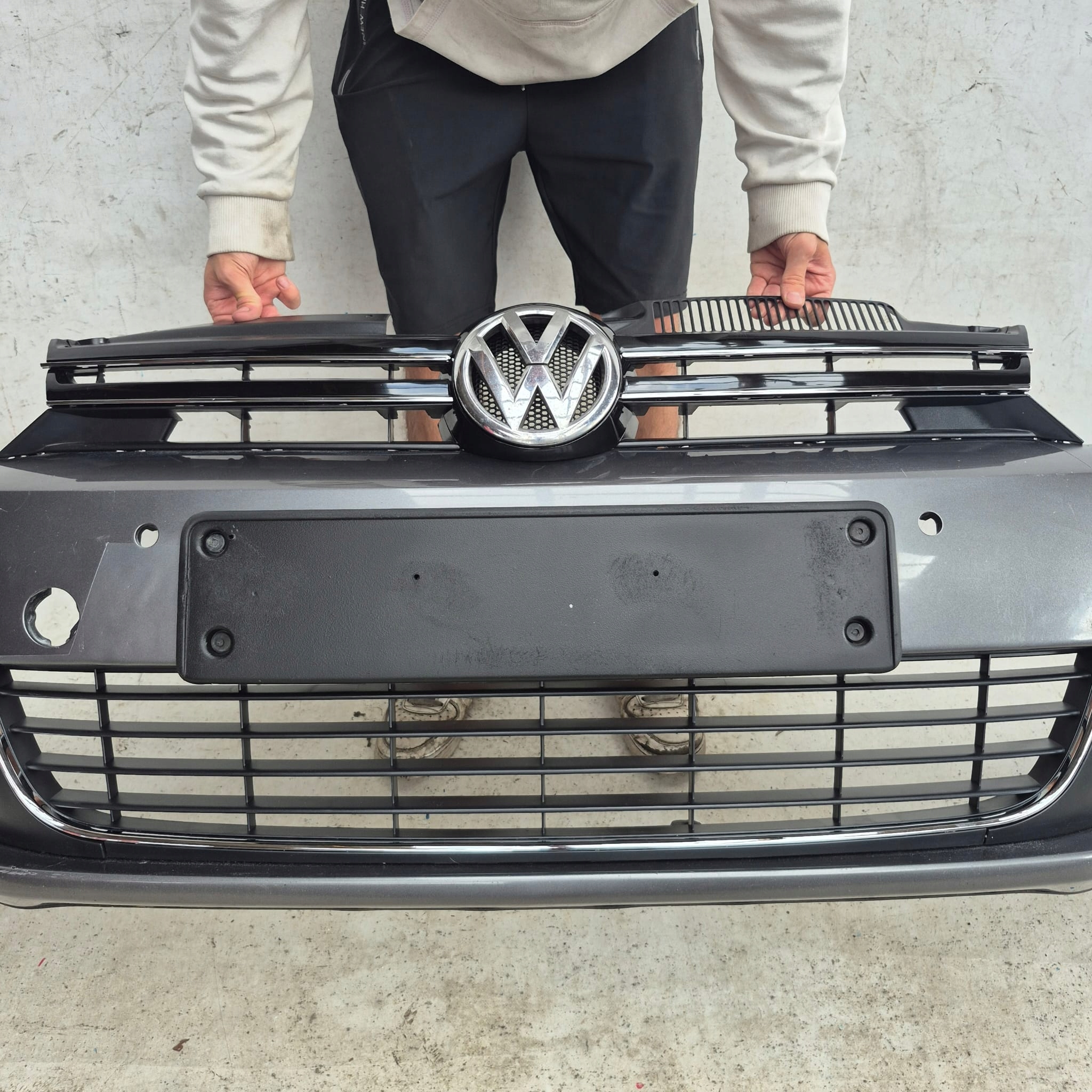 VW GOLF VI 6 KOMBI 09-13 bumper front front 4XPDC 1K9807221