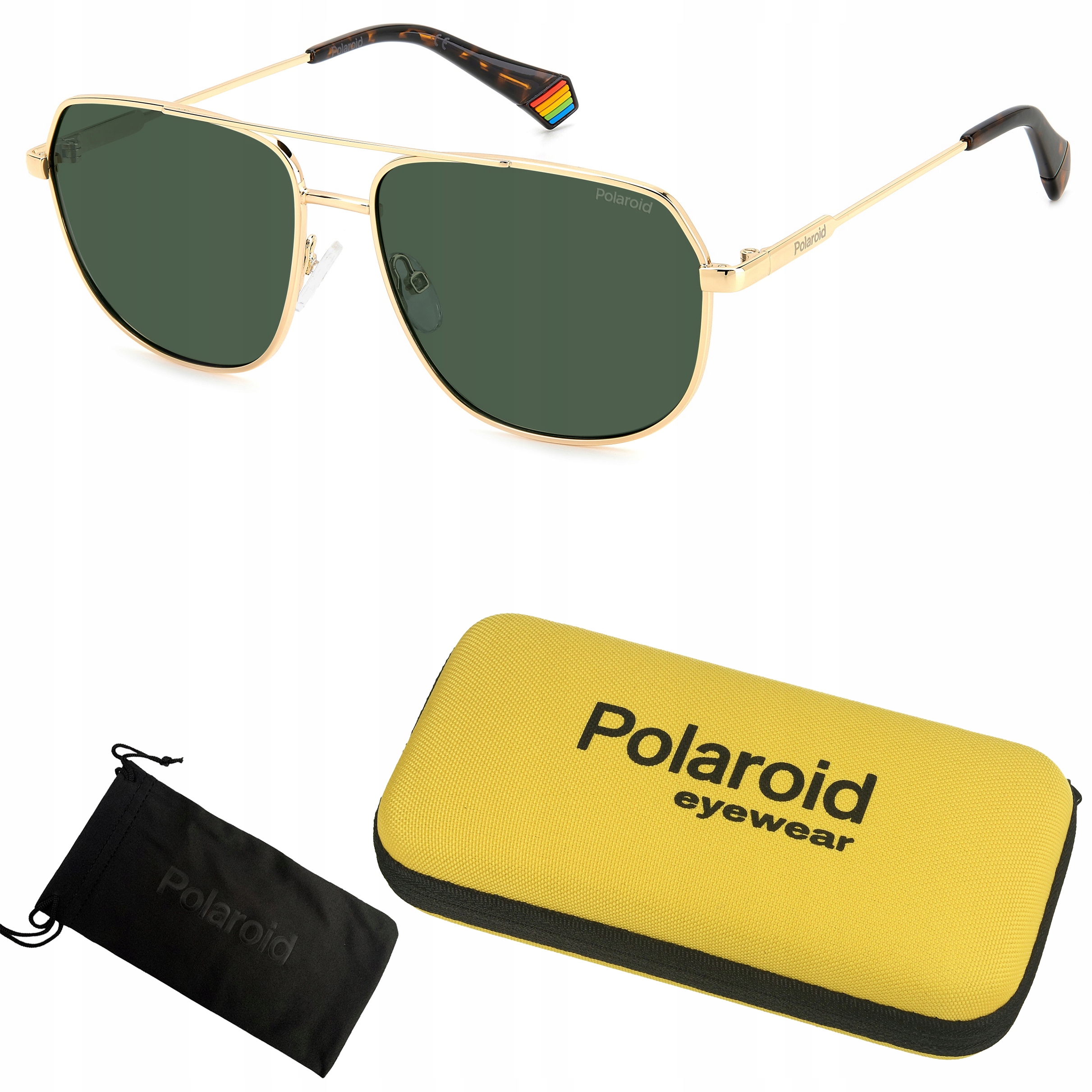 Polaroid 100% Originál Pld 6195/S/X 58UC Brýle s polarizací 100% Uv