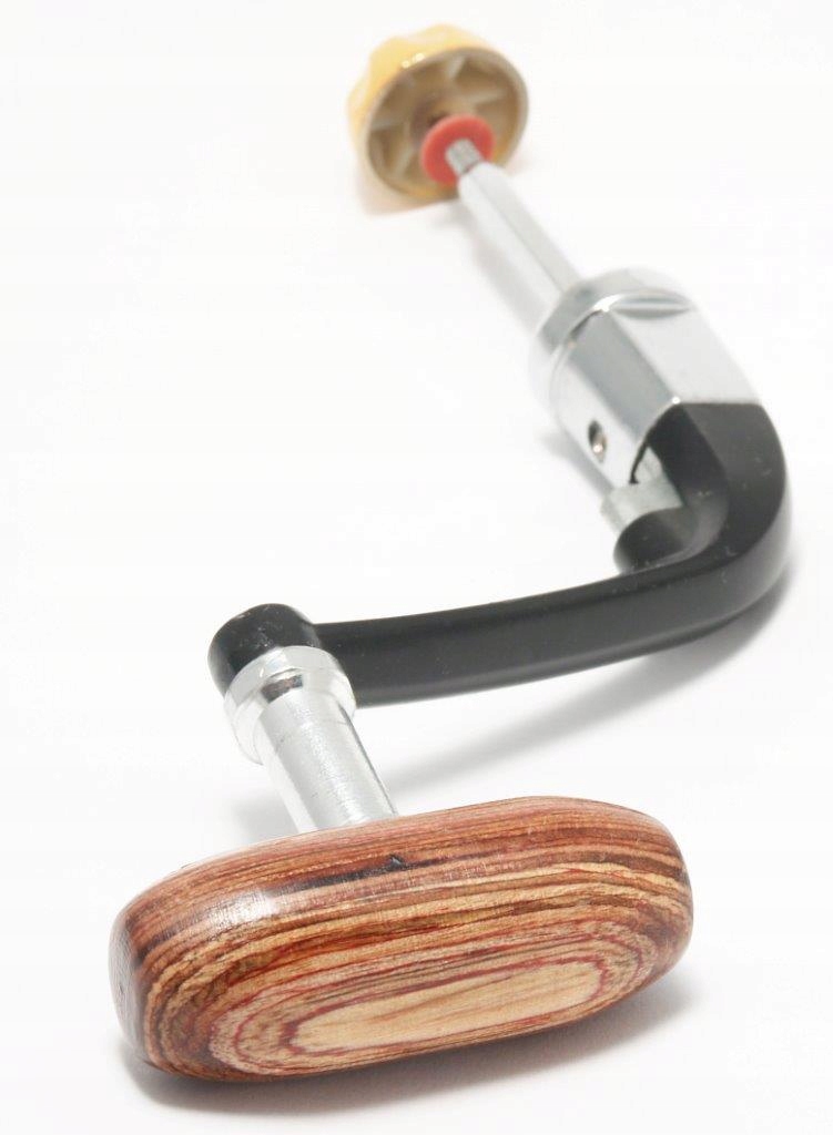 Rączka gałka kołowrotka wysoka jakość Czarna L