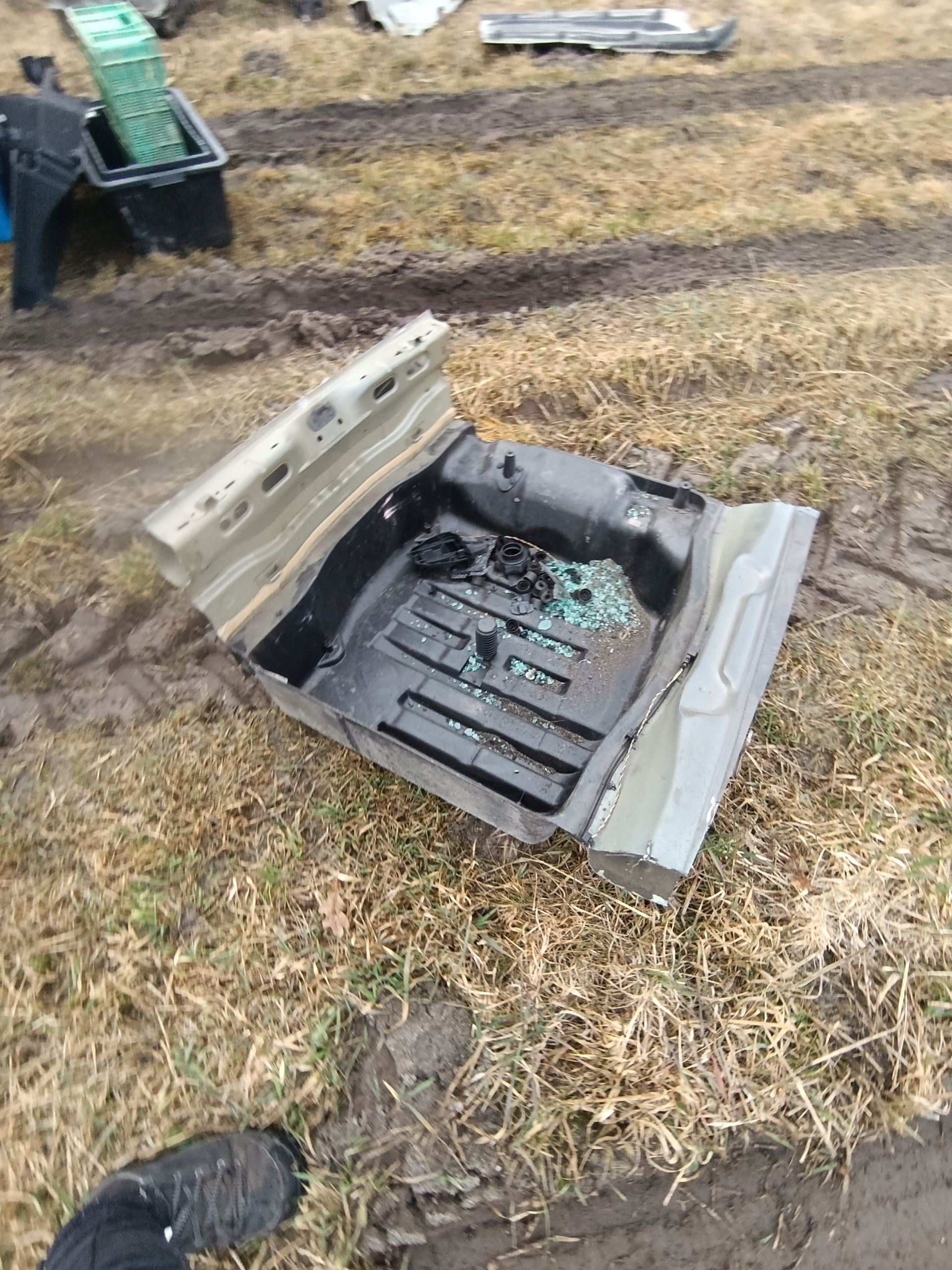 sump rear panel rear volkswagen CC