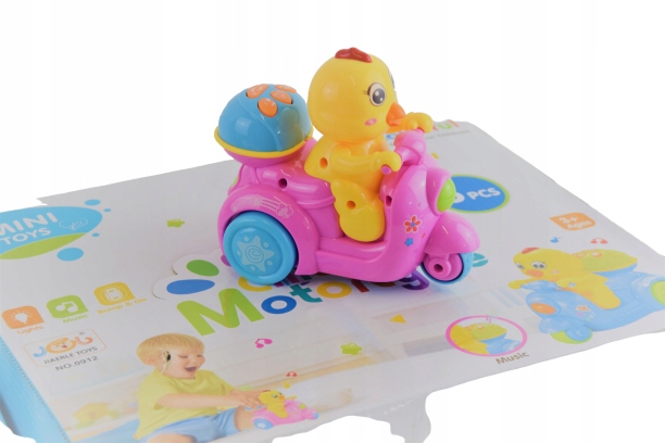 

Kurczak na motorku Światła Dźwięk Dla Dzieci