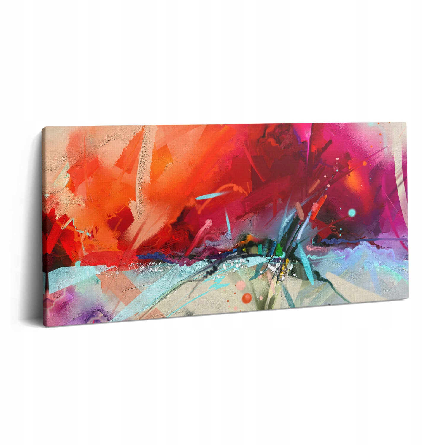 Obraz Canvas pro uměleckou dílnu Dekorativní abstraktní barvy 120x60