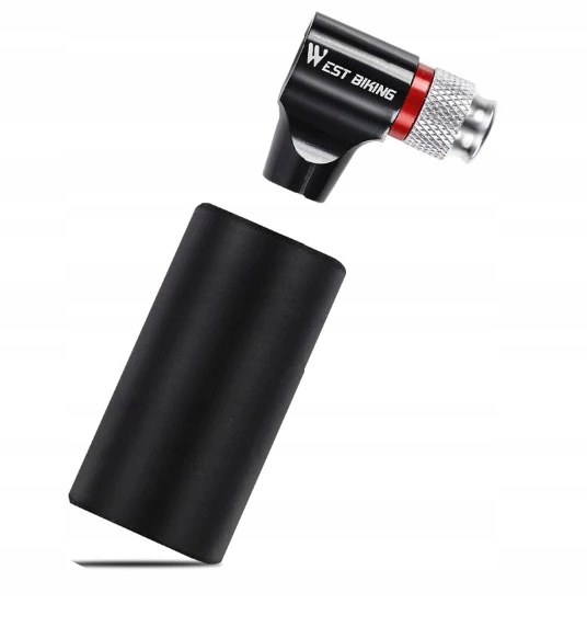 Pompka na naboje CO2 West Biking black nabój 16g