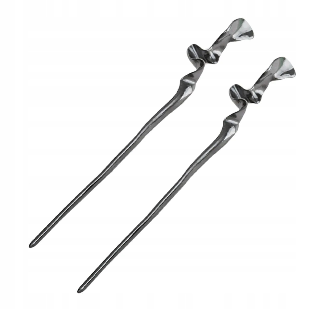 Geometryczne metalowe pałeczki do włosów widelec Kod producenta 661246004