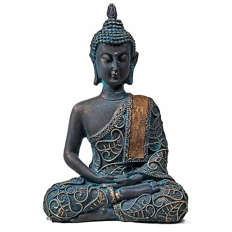 

Medytujący Budda o antycznym wyglądzie