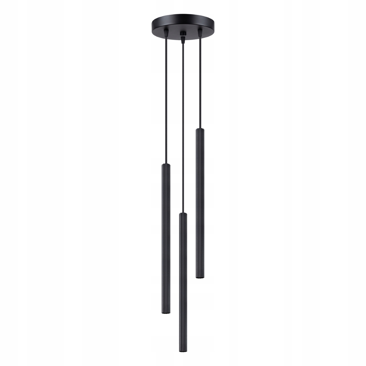 Závesná lampa Arche 3P čierna