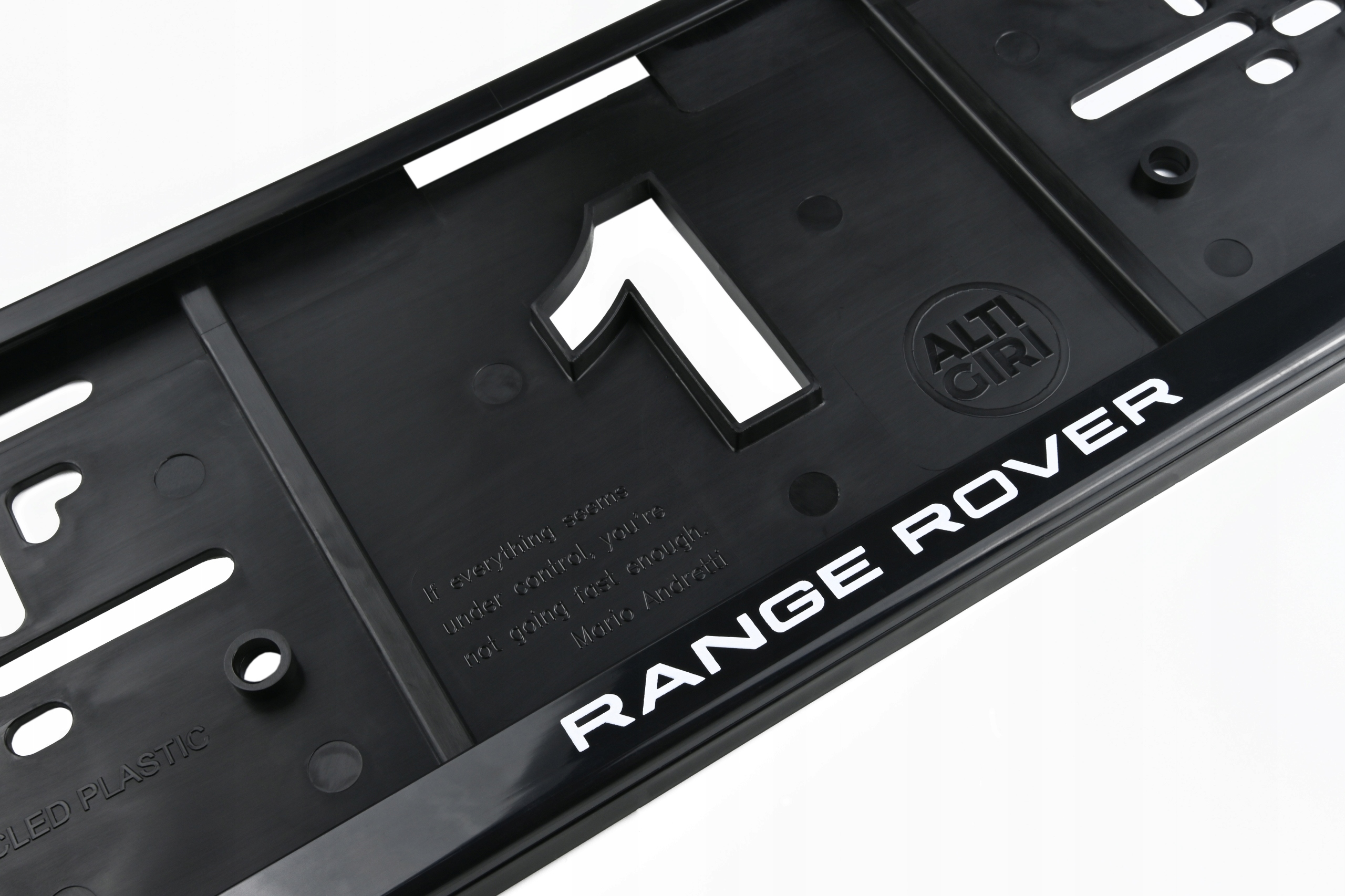 Ramka ramki tablicy rejestracyjnej do Range Rover 2 szt.