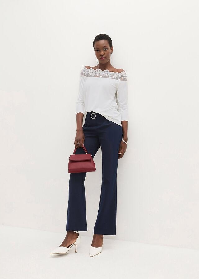 BLUZKA KORONKA ODKRYTE RAMIONA__48/50 Marka Bonprix