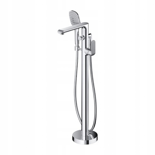 

Bateria Wannowa Wolnostojąca Chrom Z Zestawem