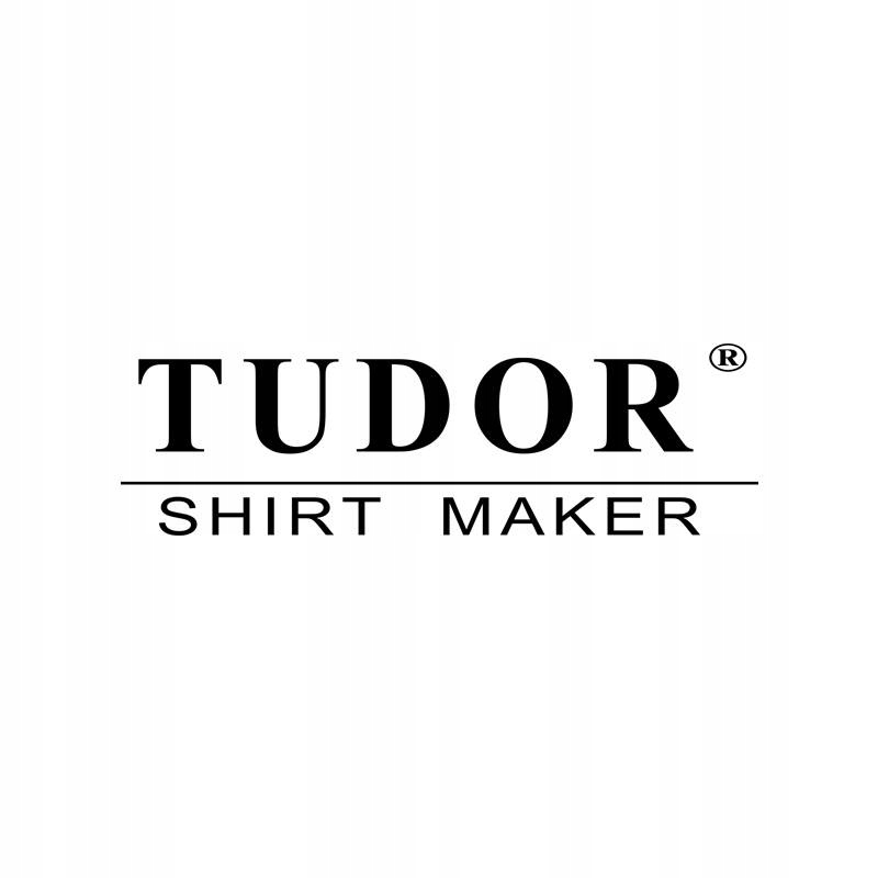 KREMOWA KOSZULA MĘSKA KR. RĘKAW SLIM TUDOR r. 42 Marka Tudor