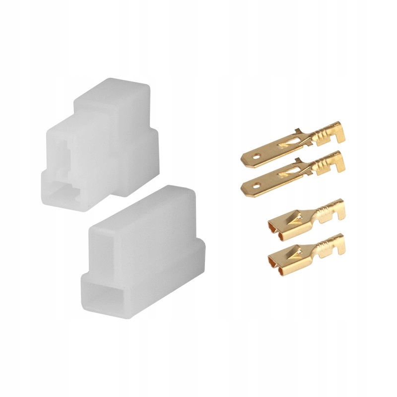 KOSTKA ZŁĄCZE GNIAZDO WTYK KONEKTOR 2 PIN 2 KROTNA