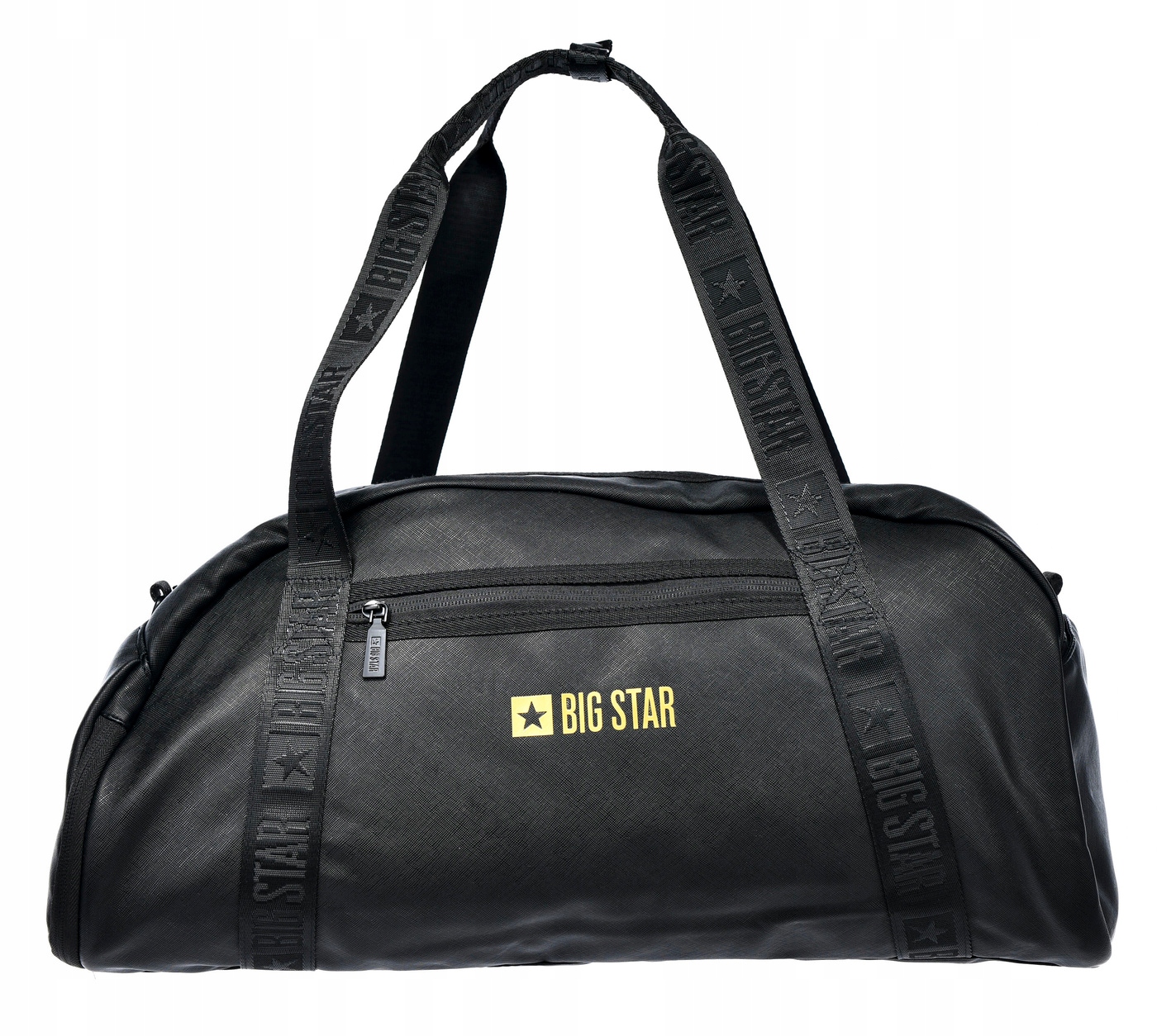 Cestovní taška Big Star eko kůže RR574014 obchodní černá 34L