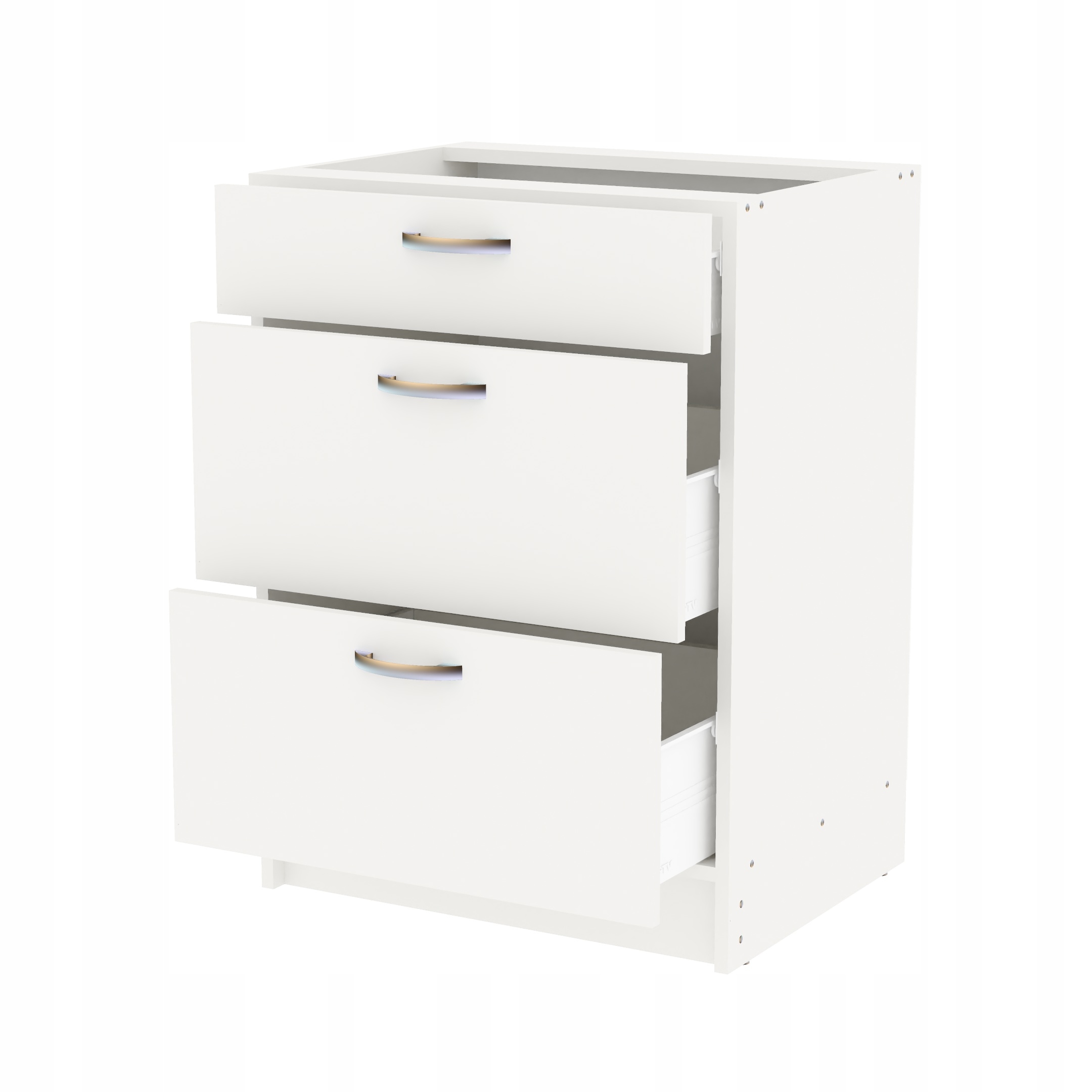 ED ECON biały b_S60_3S szafka kuchenna stojąca