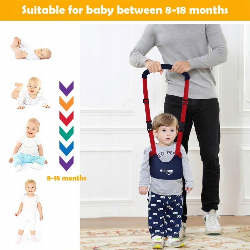 Chodzik Dla Dziecka Do Nauki Chodzenia Szelki Pas Ochronny Dla Niemowlaka Marka Vicloon