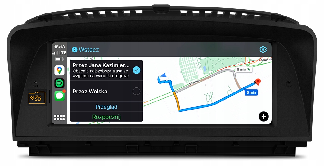 Bmw E65 E66 Radio Nawigacja Android Carplay Mapy