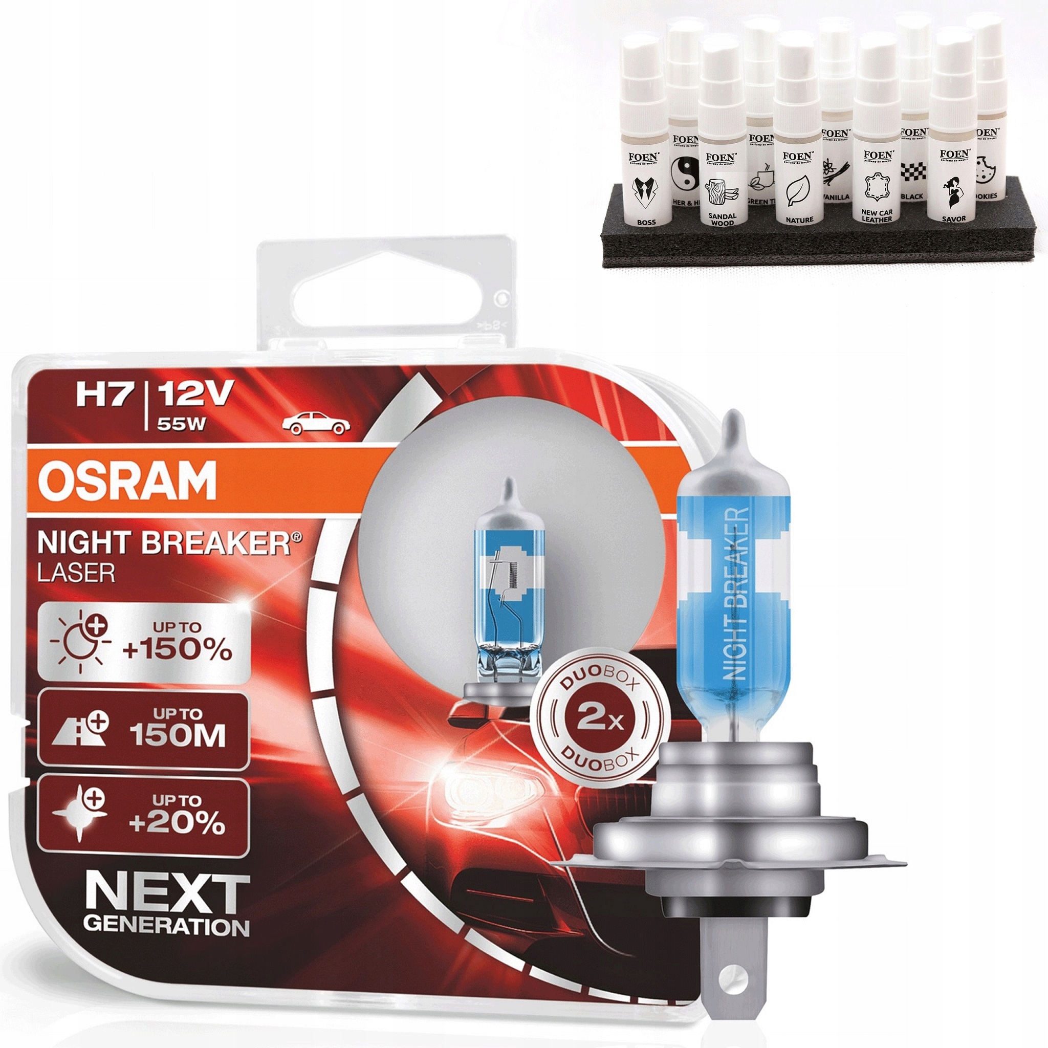 

Osram Żarówki H7 Night Breaker Laser +150% Next