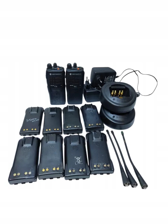 ZESTAW RADIOTELEFON MOTOROLA GP340 + ŁAD + BATERIE