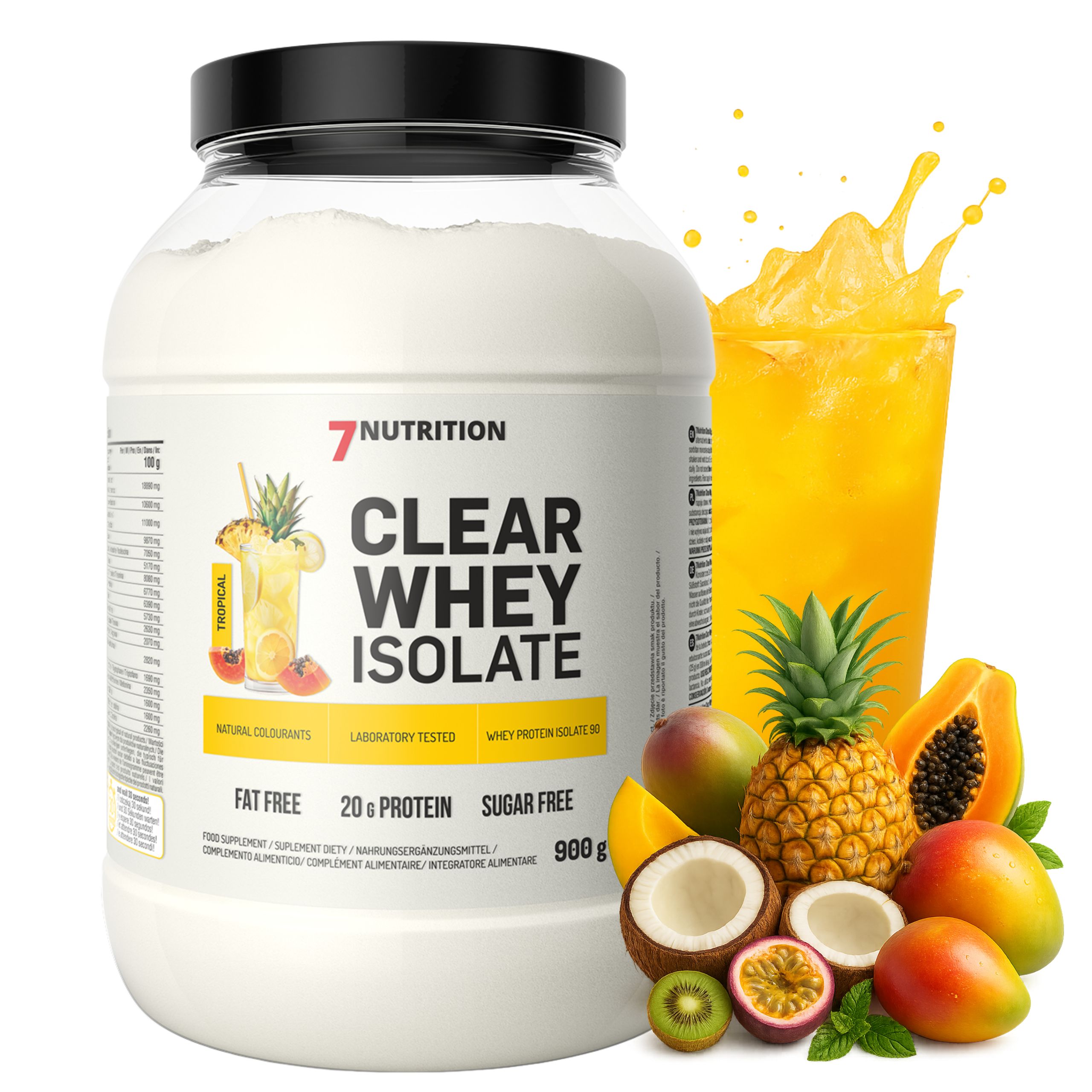 Protein na hubnutí pro ženy Bílkoviny Keto Clear Whey 900 g