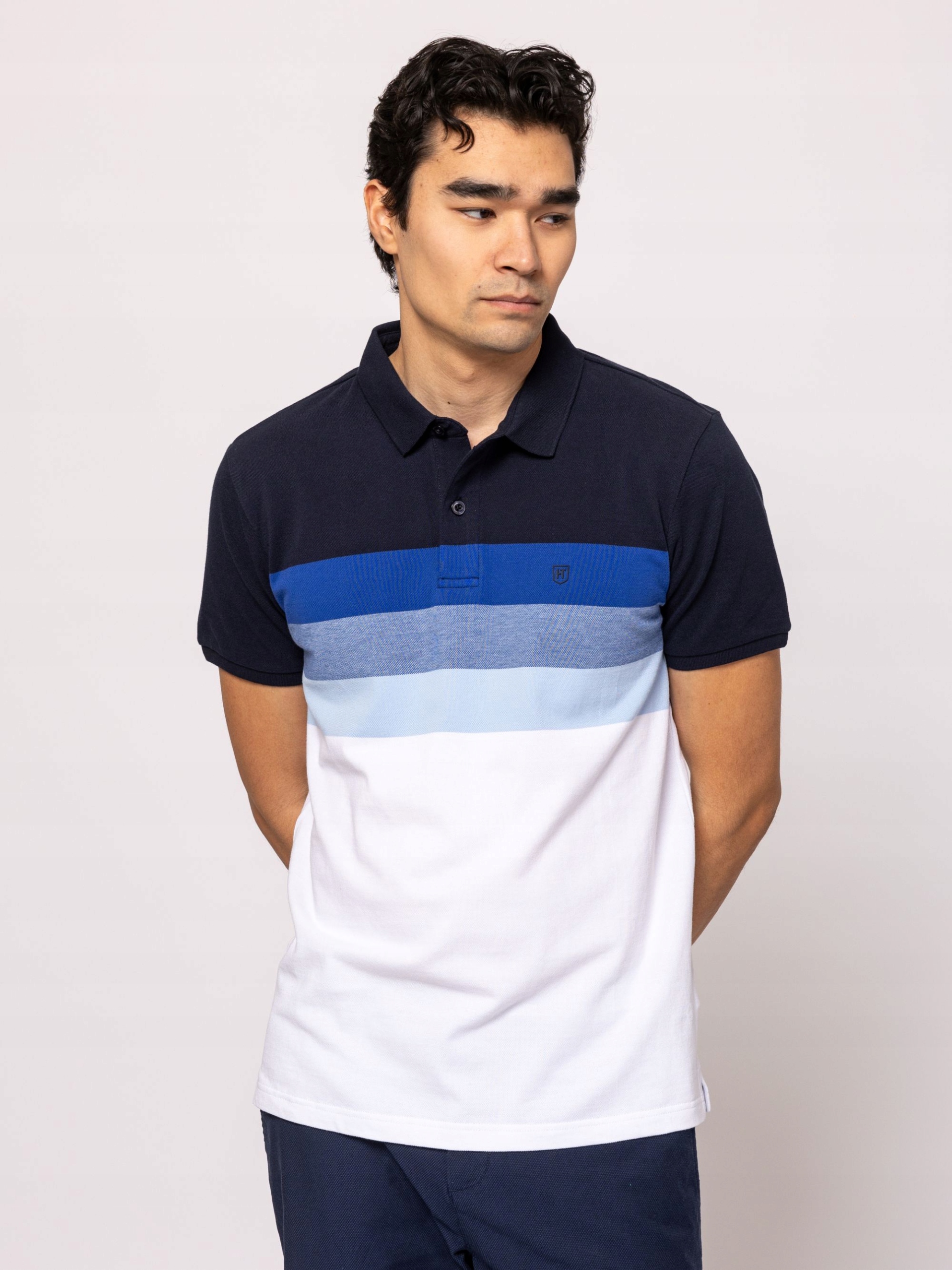 Heavy Tools Devon Navy Polokošile Tričko XXL