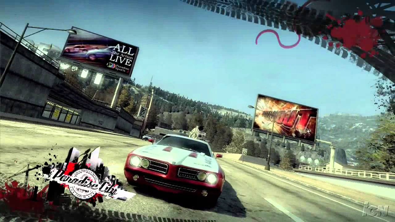 Burnout Paradise Wyścigi Nowa Gra Xbox 360 OUTLET Wersja gry pudełkowa