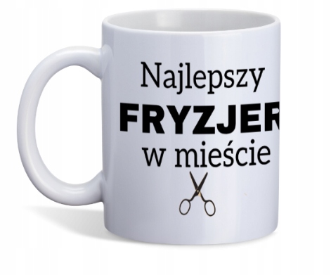 Hrnček „Najlepší kaderník v meste, ideálny darček pre kaderníka a holiaci strojček
