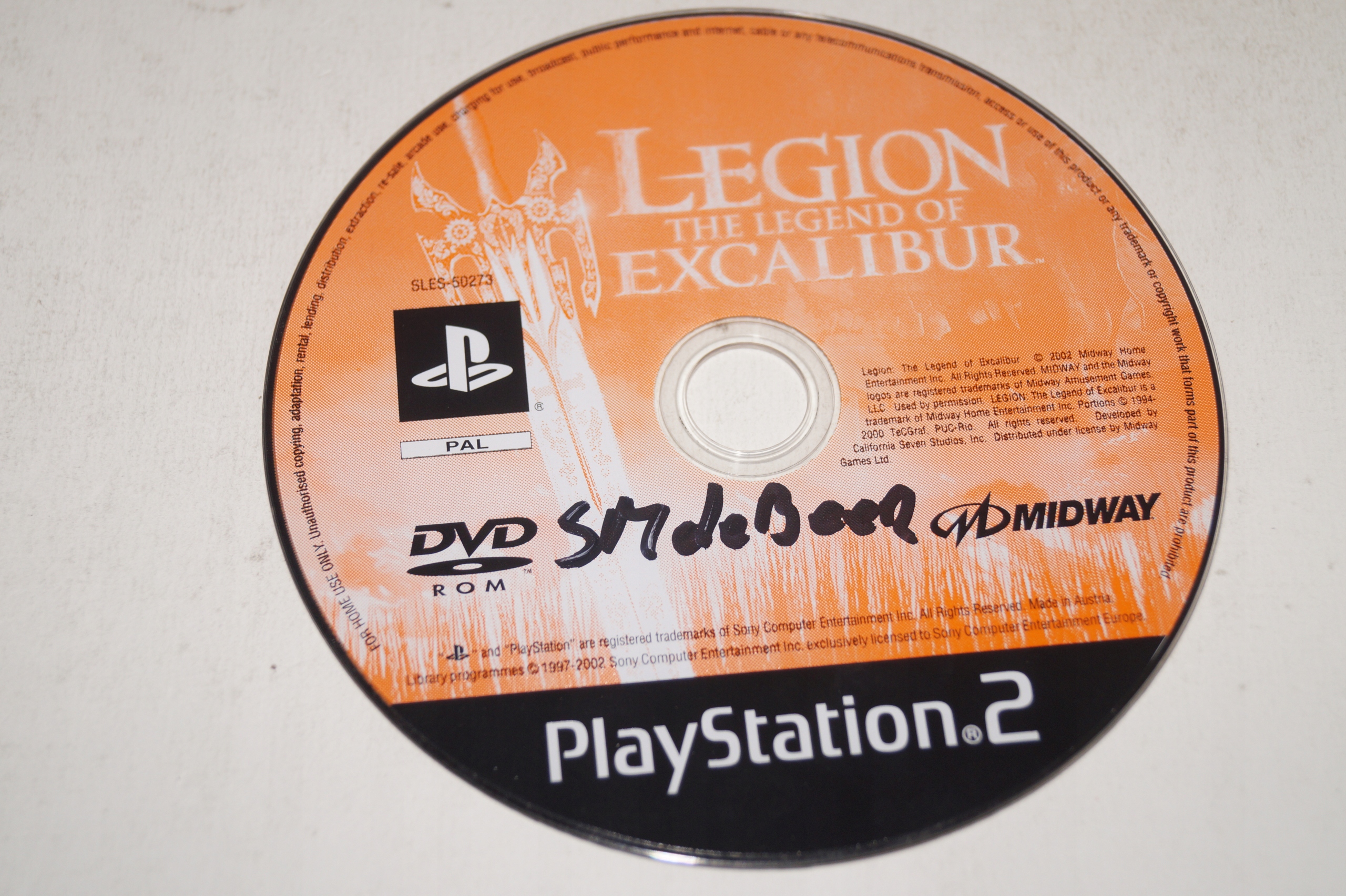 Gra PS2 LEGION: THE LEGEND OF EXCALIBUR Sony PlayStation 2 (PS2) Platforma Sony PlayStation 2 (PS2)