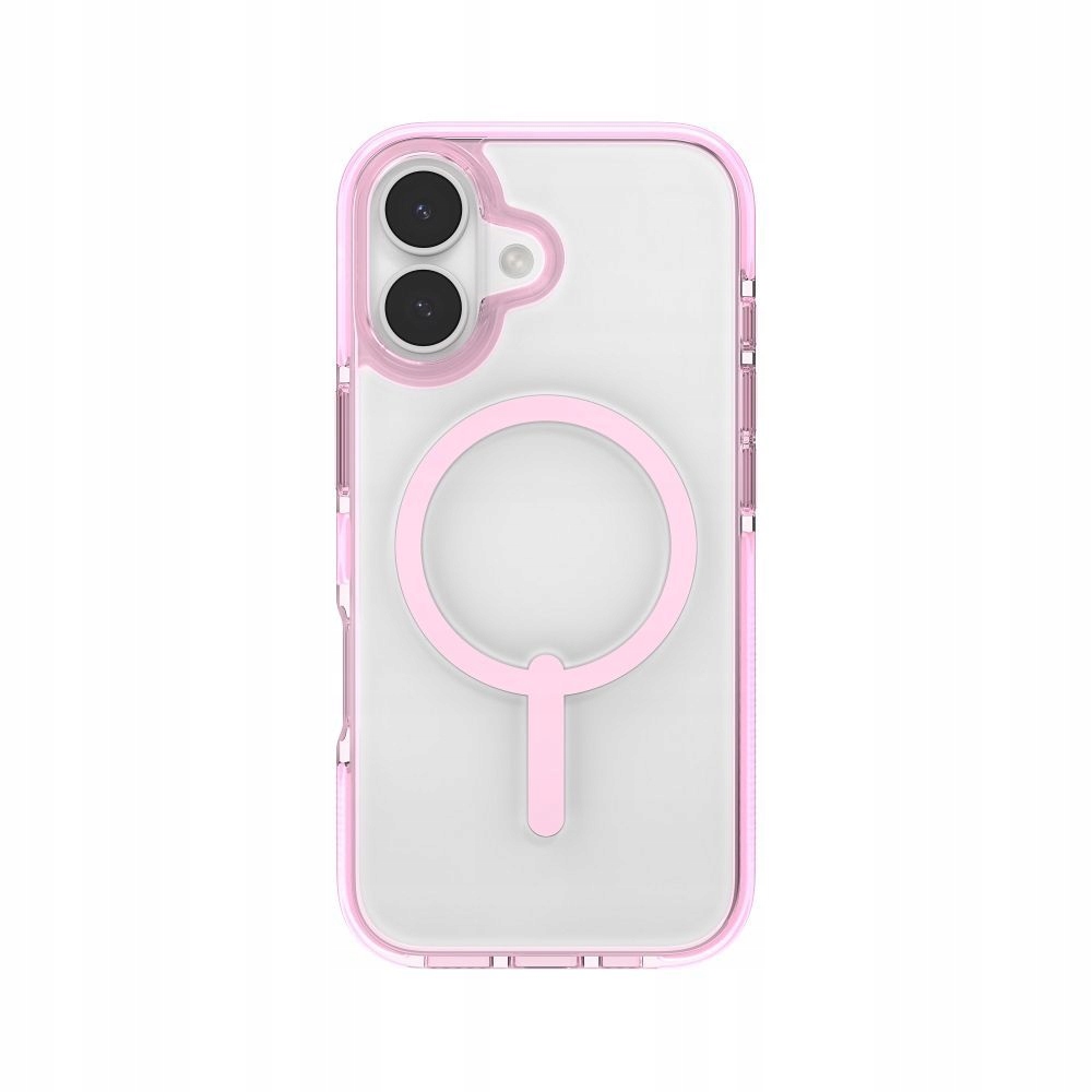 Pouzdro Zagg pro iPhone obal , průhledné pouzdro MagSafe Pink