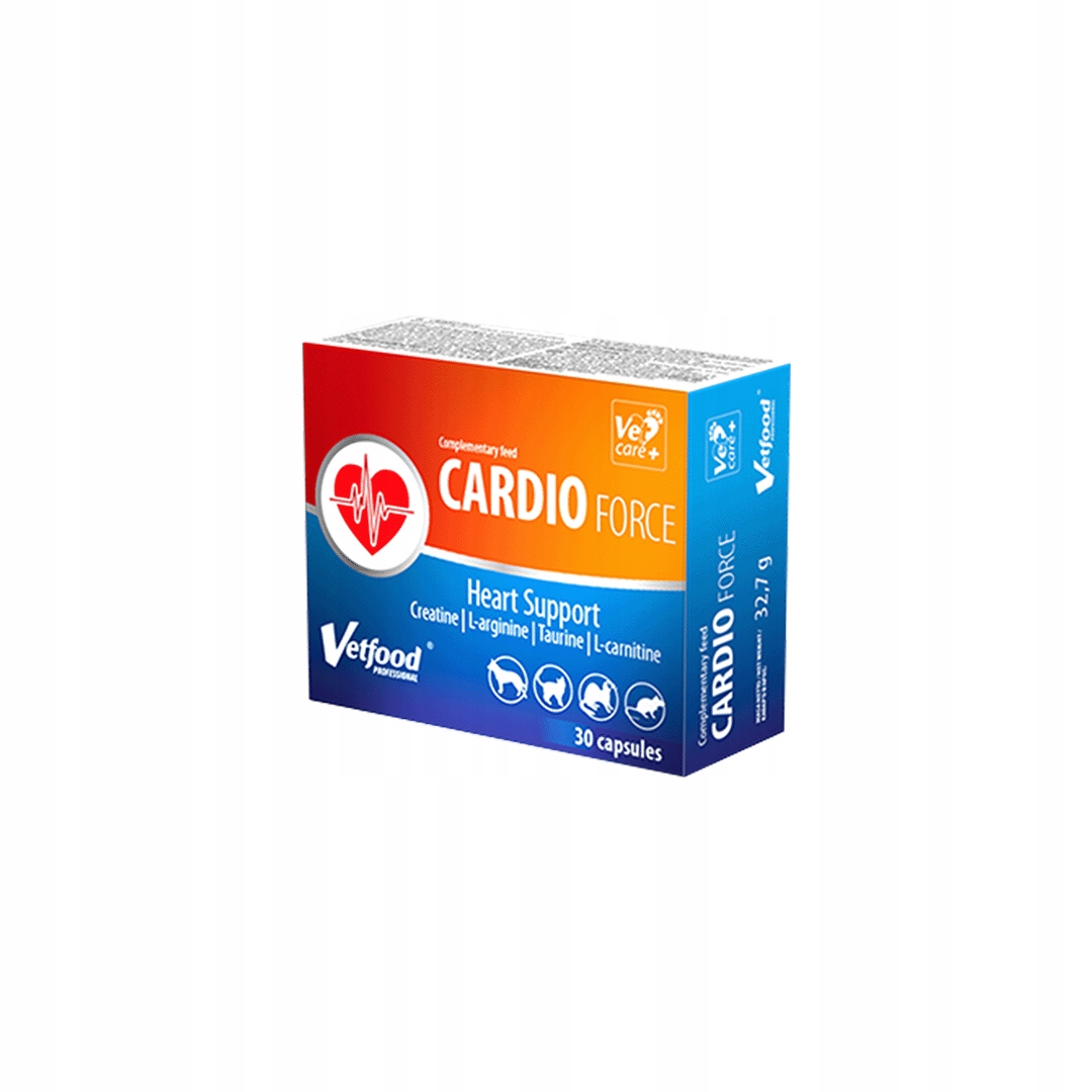 Levně Cardioforce podpora kardiovaskulárního systému 30 kapslí Vetfood