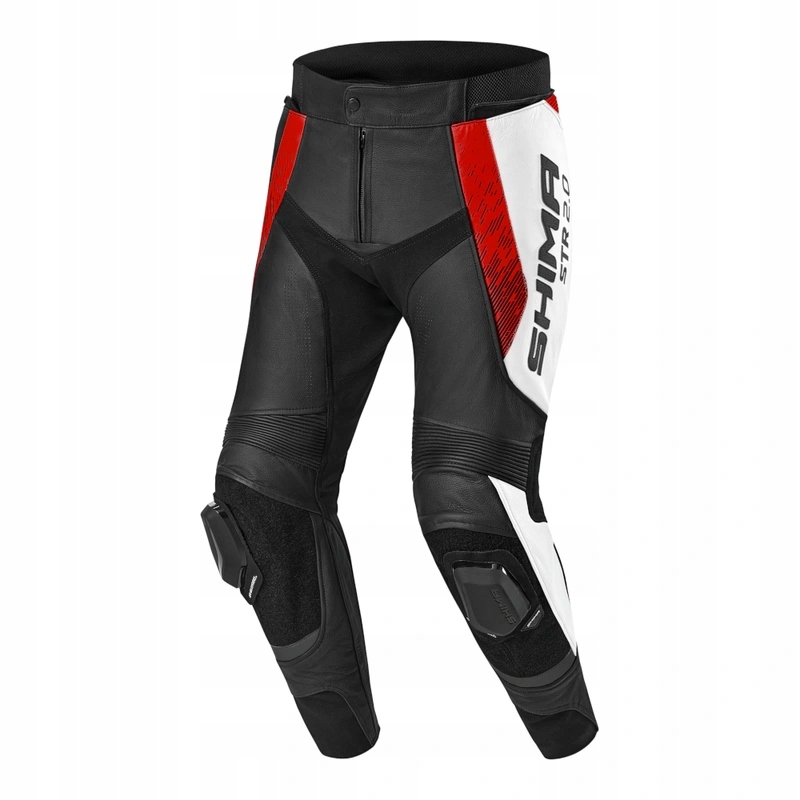 Kožené nohavice k kombinéze Shima Str 2.0 Red Fluo motocyklové Darčeky