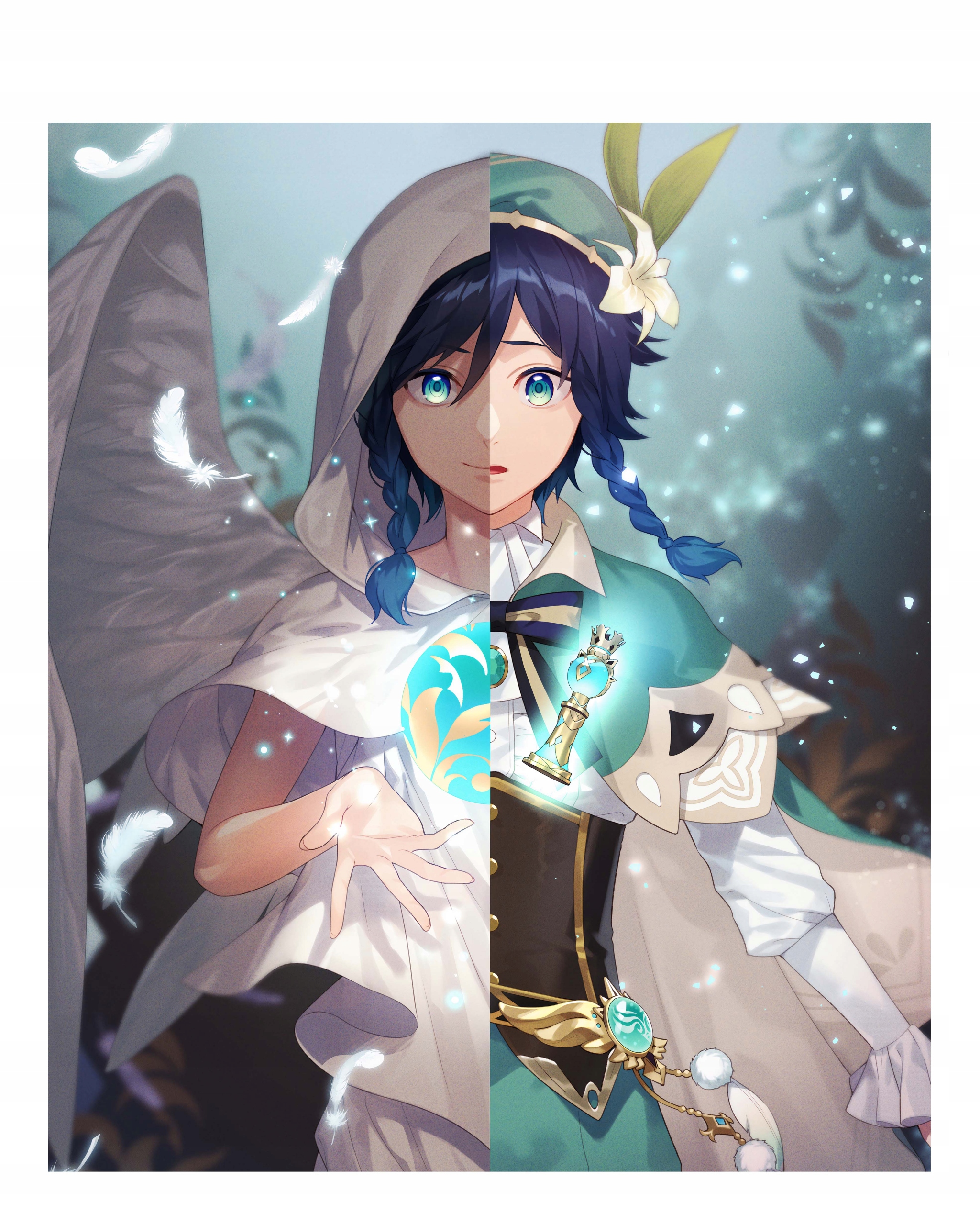 Plecak Worek na plecy Genshin Impact Venti Marka inna