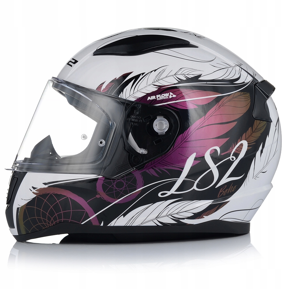 KASK MOTOCYKLOWY LS2 FF353 RAPID II BOHO DAMSKI 22.06 + CIEMNA SZYBA S Model FF353 Rapid II
