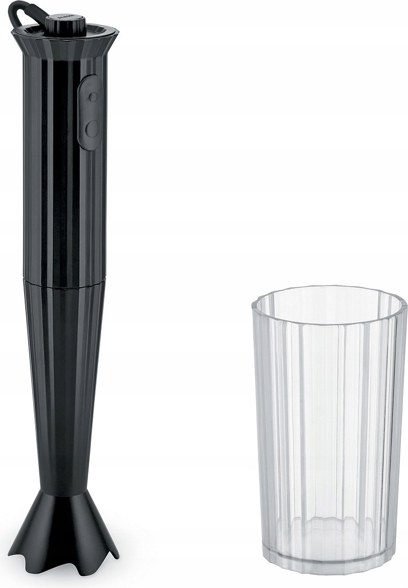 Alessi Plisse Blender Ręczny Czarny