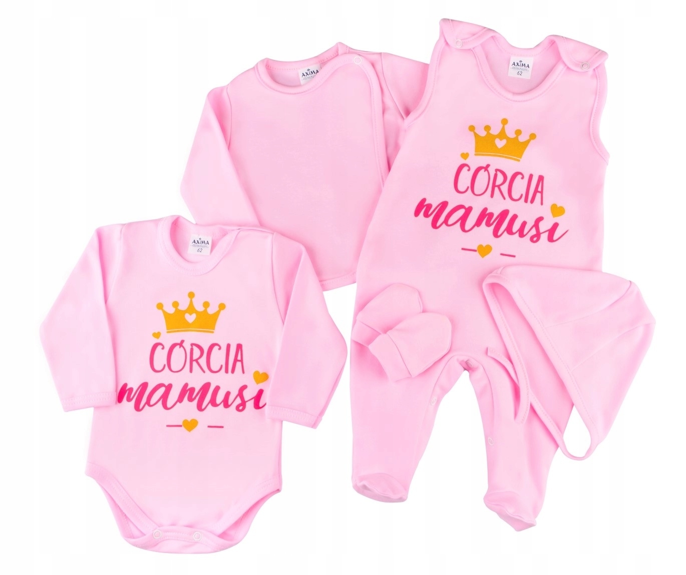 

Wyprawka noworodka komplet do szpitala 5 cz. - 56