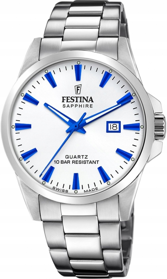 Pánské hodinky Festina 20024/5 ocelové klasické na plavání