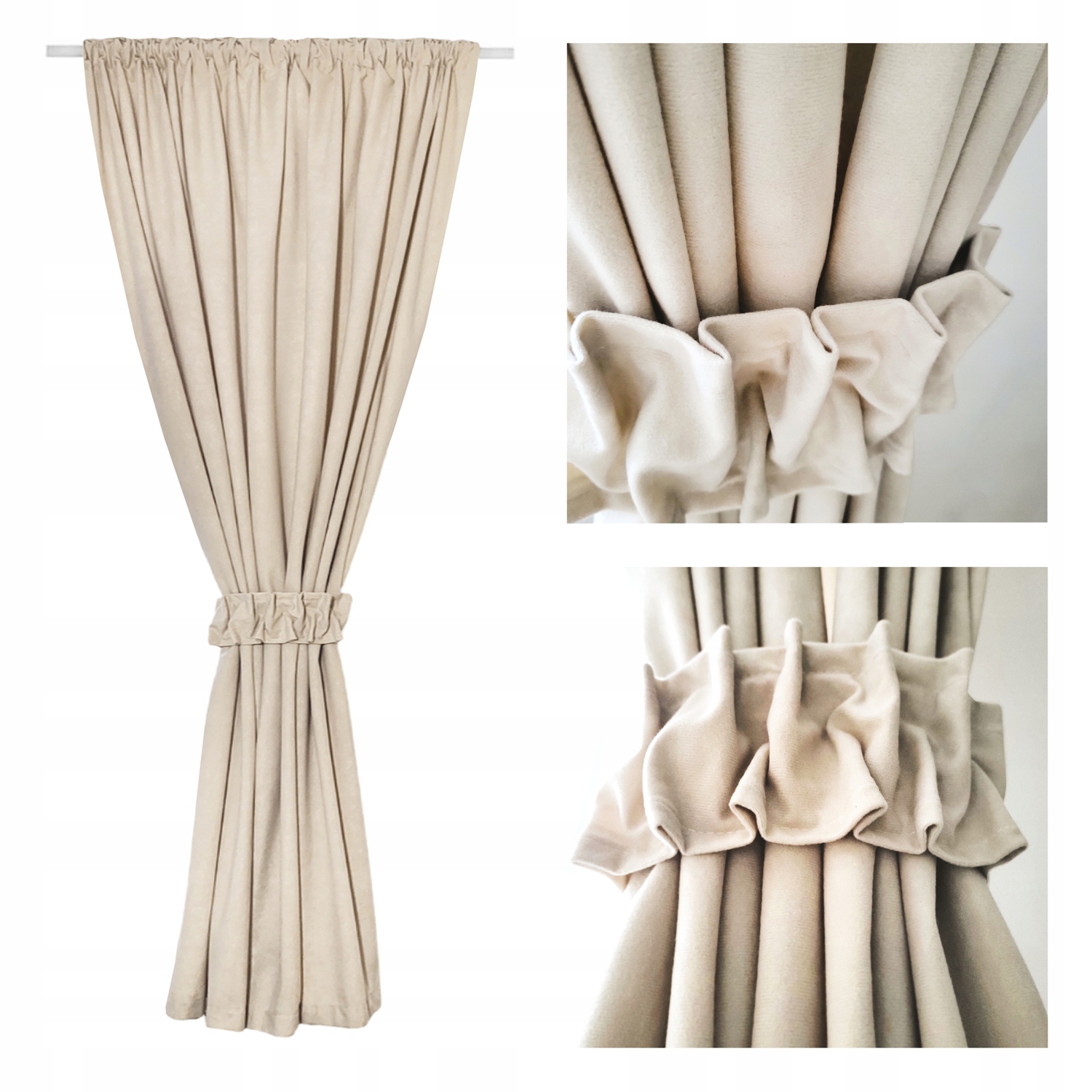 ZASŁONA DZIECIĘCA OPASKA - taśma, tunel, żabki, dużo kolorów KAŻDA DŁUGOŚĆ