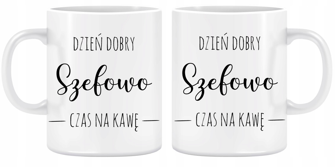 

Kubek Szefowej Kierowniczki Kobiety Czas na kawę
