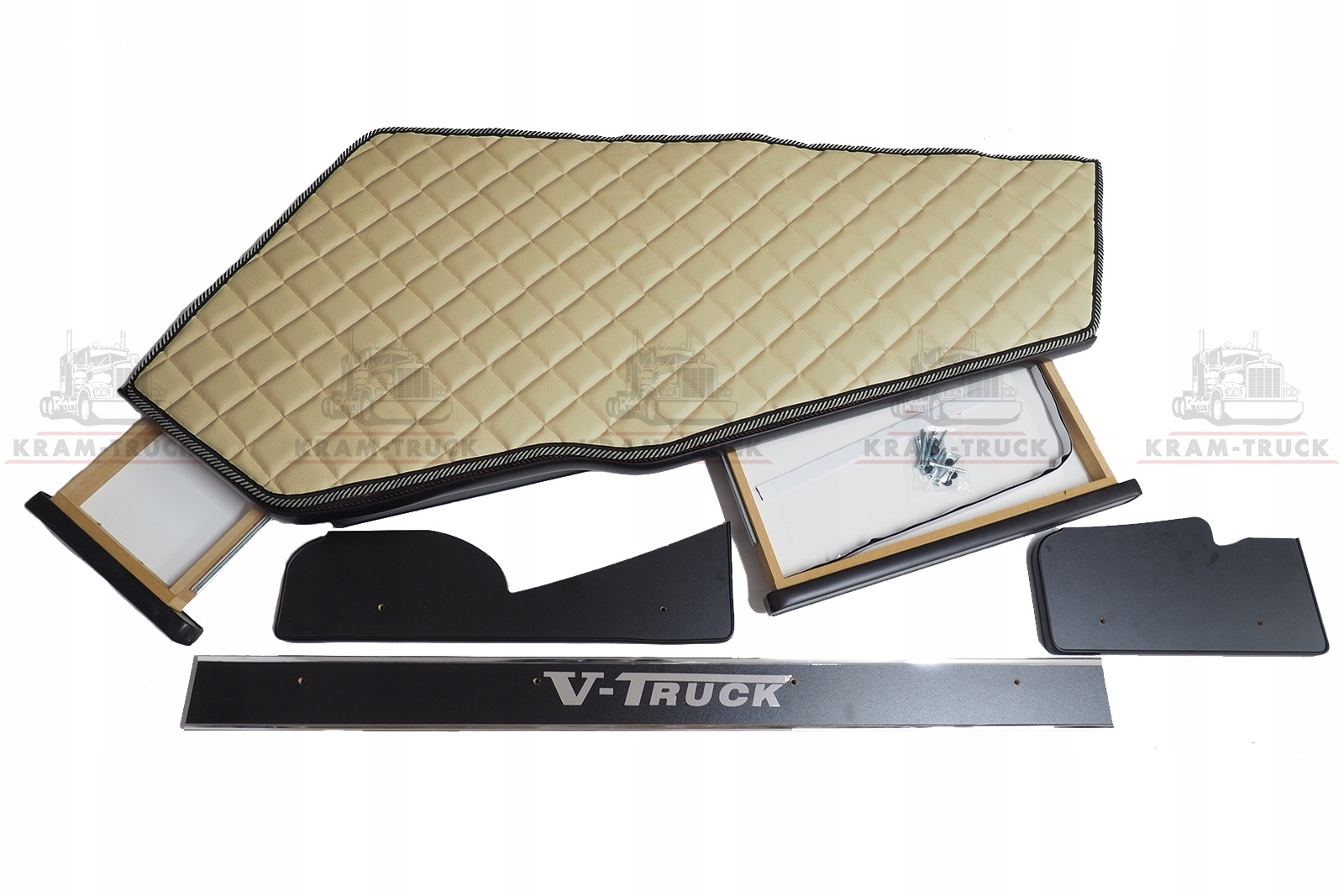 5903999589899 - QUILTED TV SHELF TIR TABLE VOLVO FH4 FROM 2013