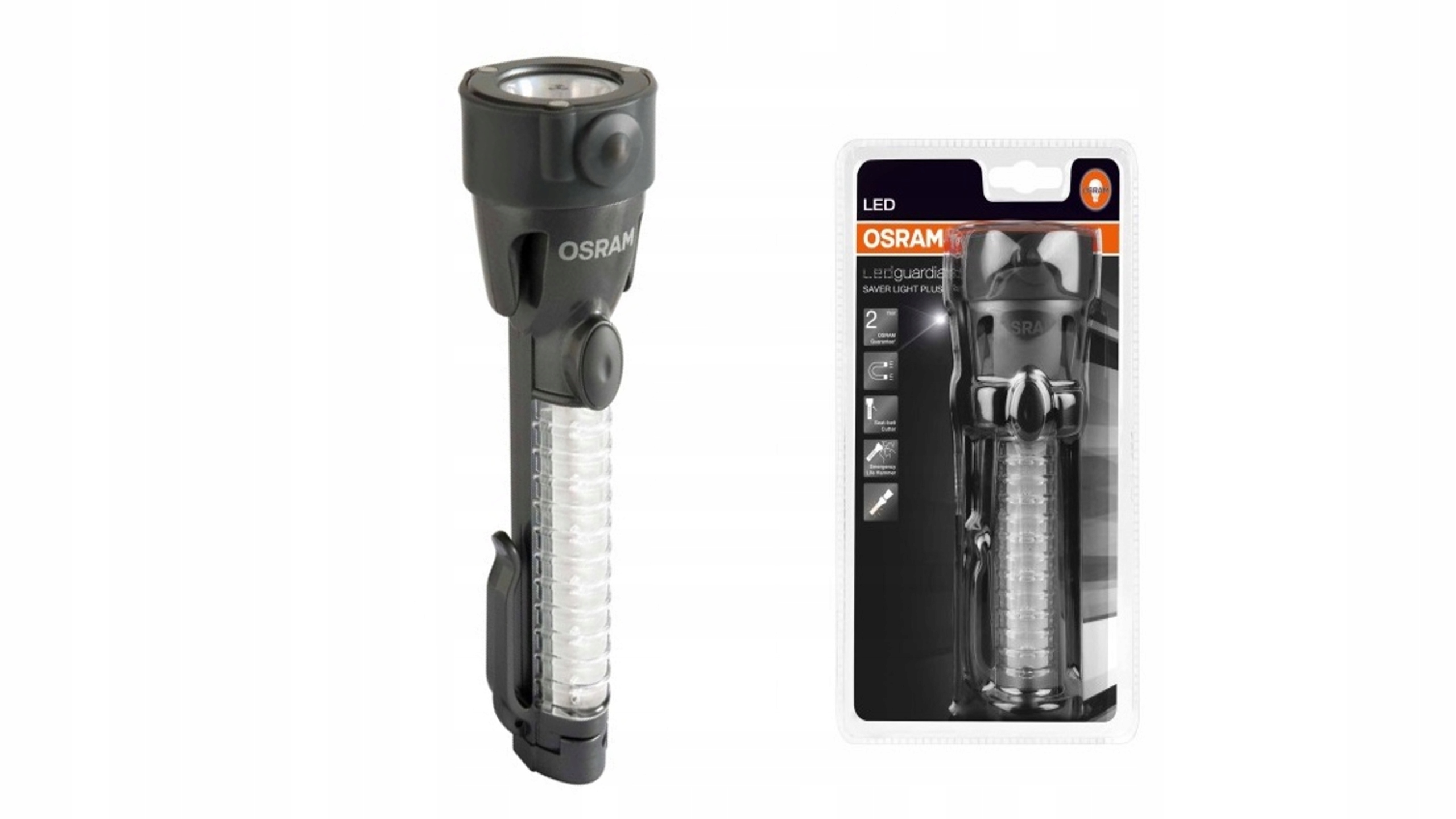 СВЕТОДИОДНЫЙ ФОНАРИК С ФУНКЦИЯМИ БЕЗОПАСНОСТИ OSRAM