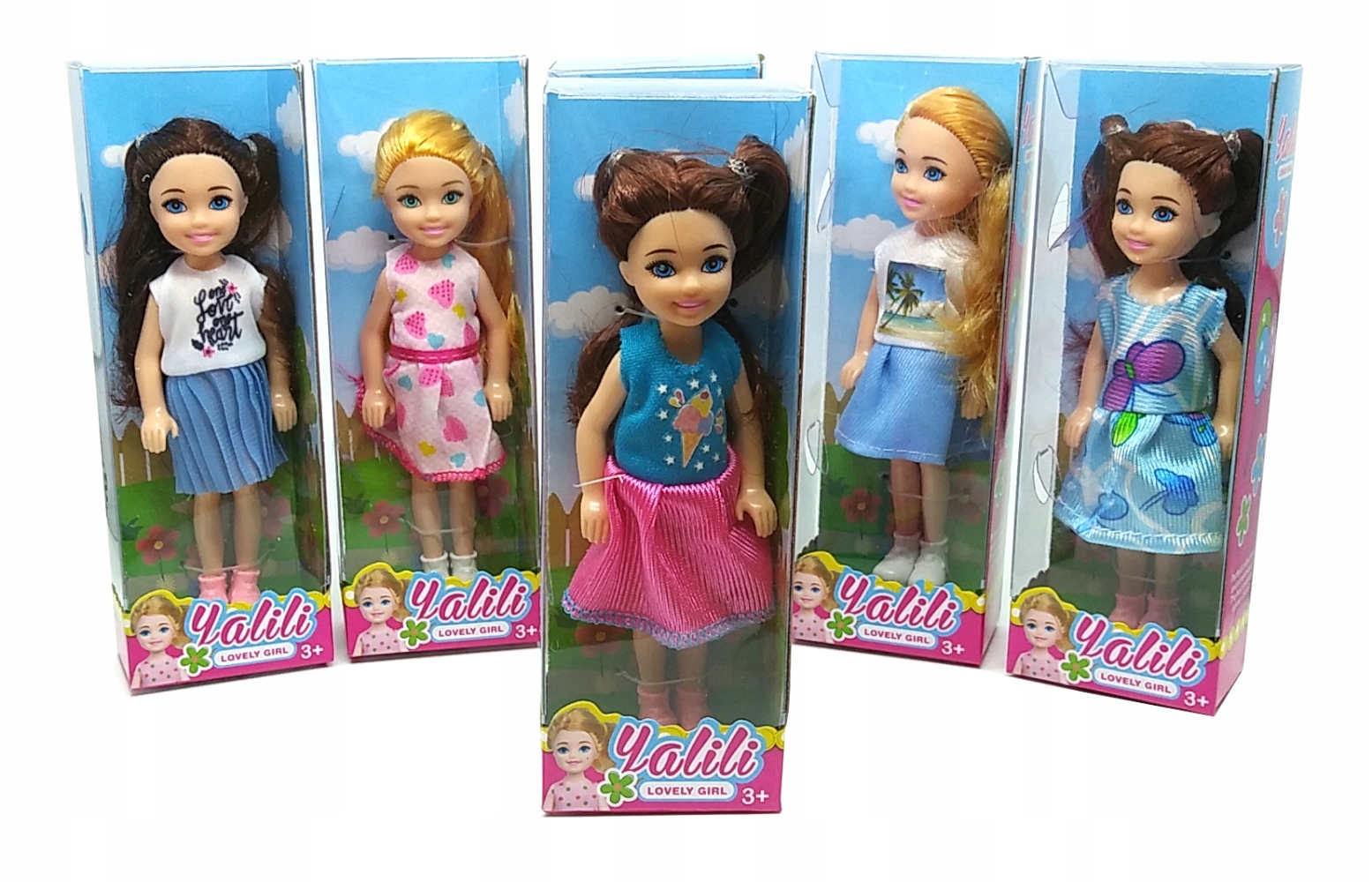 

Mini Laleczka Mała Lalka Calineczka Do Zabawy 14cm