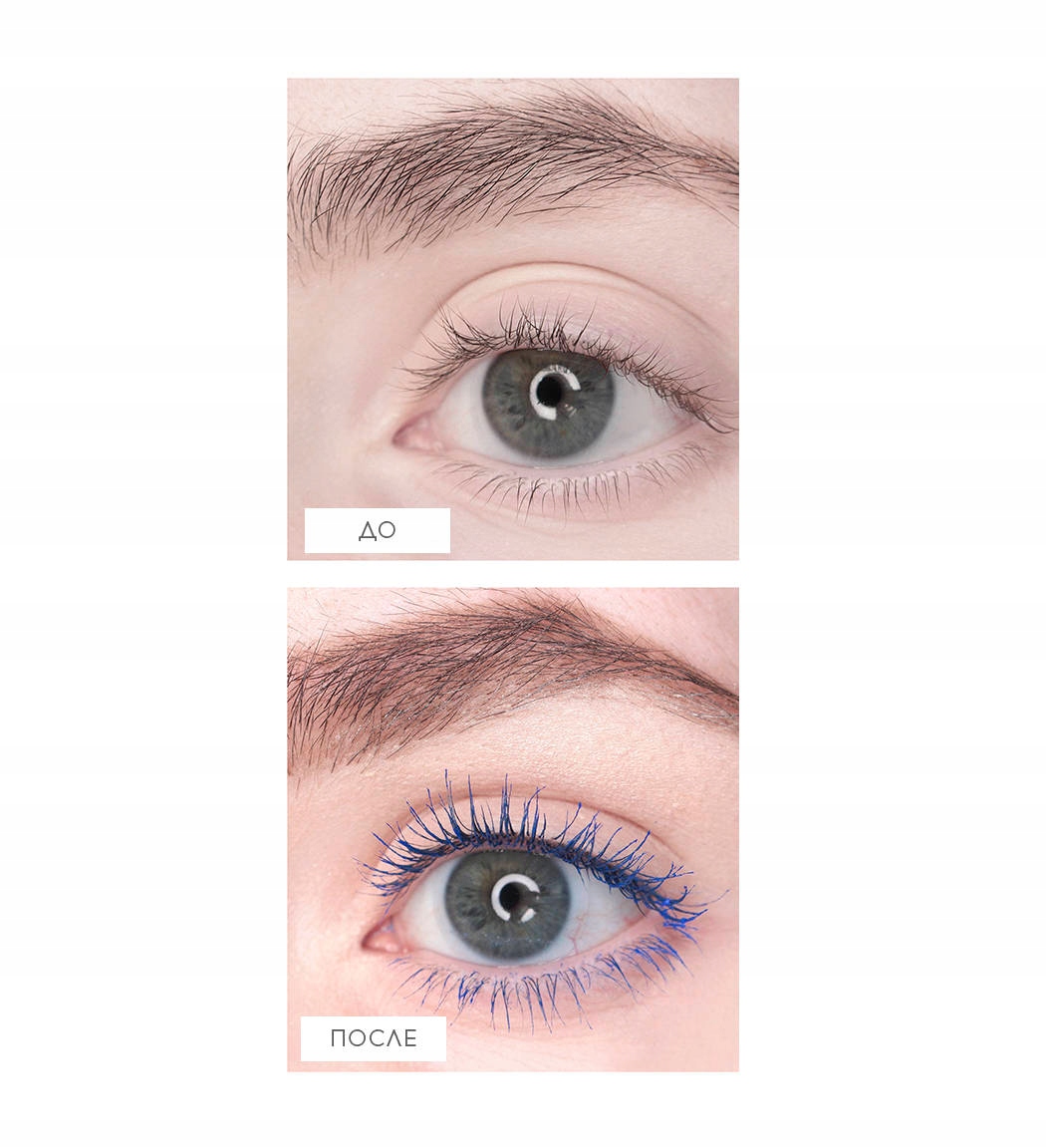 Tusz do rzęs Secret Luxvisage Niebieski Marka inna marka