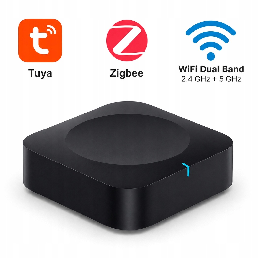 ZigBee brána Tuya Dual Band WiFi 2.4/5GHz Bluetooth Ble Sigmesh Usb-c